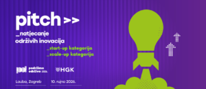 PITCH NATJECANJE ODRŽIVIH INOVACIJA - Poziv hrvatskim start-up i scale-up poduzećima